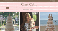 Desktop Screenshot of coastcakes.co.uk